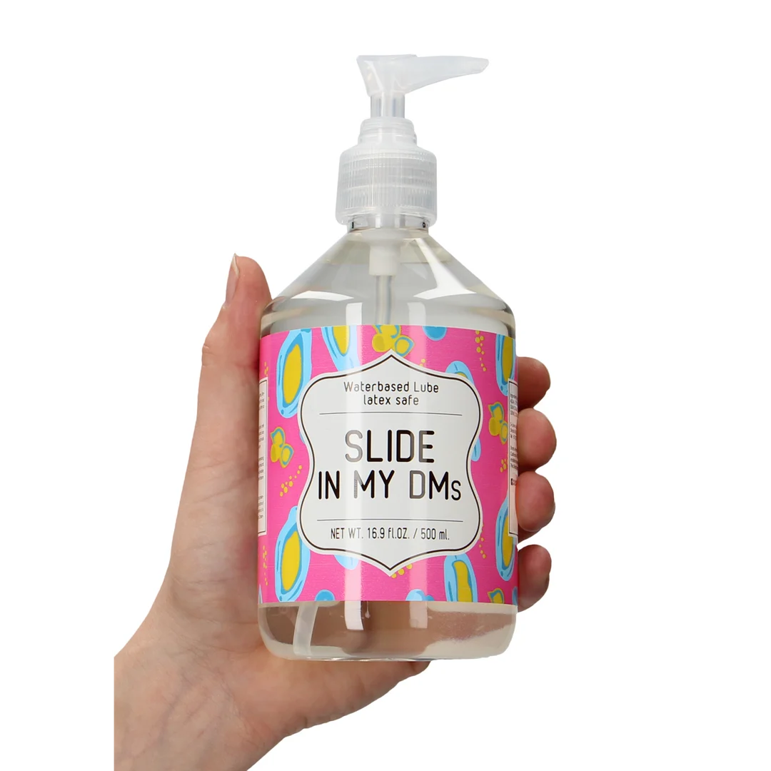 Lubricante a base de agua, dermatológicamente probado y compatible con preservativos de látex, sin perfume ni sabor, 500 ml, S-Line by Shots - Imagen 4