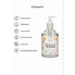 Lubricante de base acuosa, apto para preservativos de látex, dermatológicamente probado, sin perfume y sin sabor, 500 ml, S Line by Shots