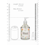 Lubricante de base acuosa, apto para preservativos de látex, dermatológicamente probado, sin perfume y sin sabor, 500 ml, S Line by Shots - Imagen 3