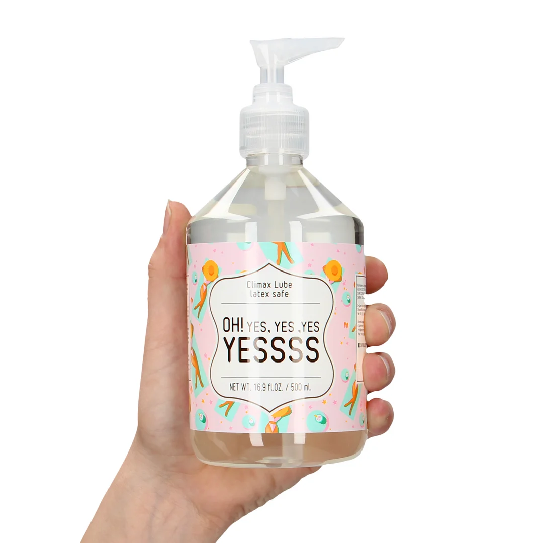 Lubricante de base acuosa, apto para preservativos de látex, dermatológicamente probado, sin perfume y sin sabor, 500 ml, S Line by Shots - Imagen 4