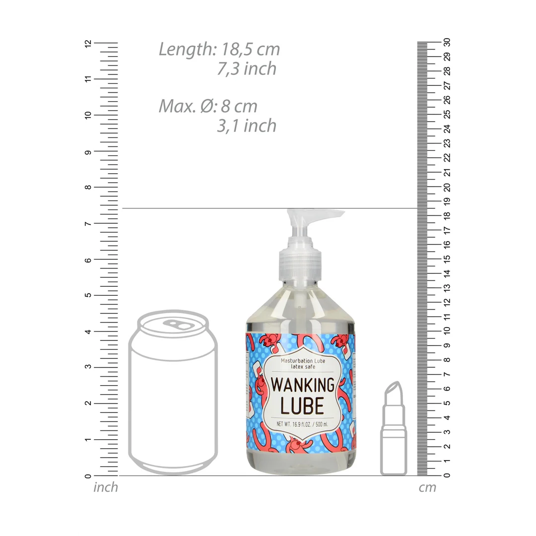S Line Wanking Lube lubricante 500 ml - Imagen 3
