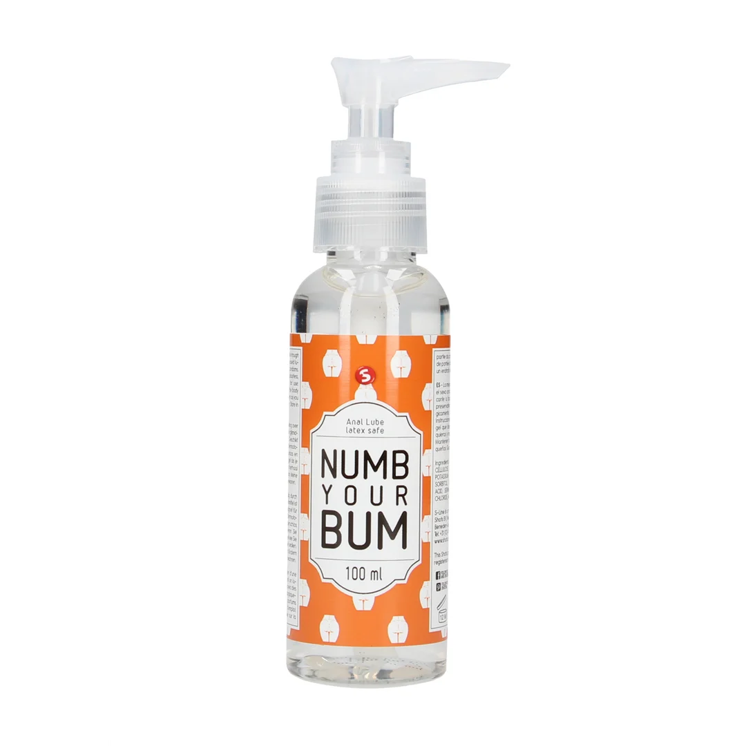 S Line Numb Your Bum lubricante anal 100 ml - Imagen 5