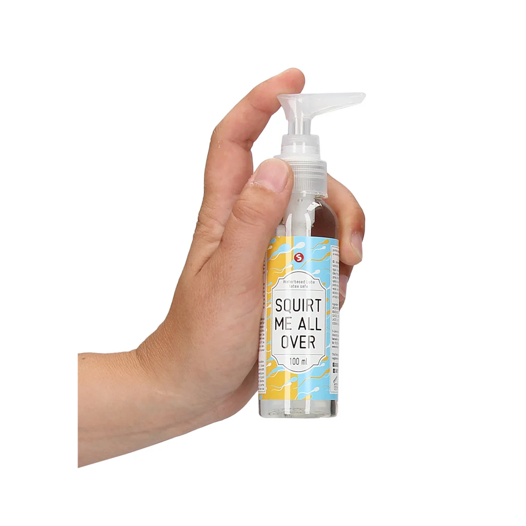 Lubricante S Line Squirt Me All Over a base de agua - Imagen 4