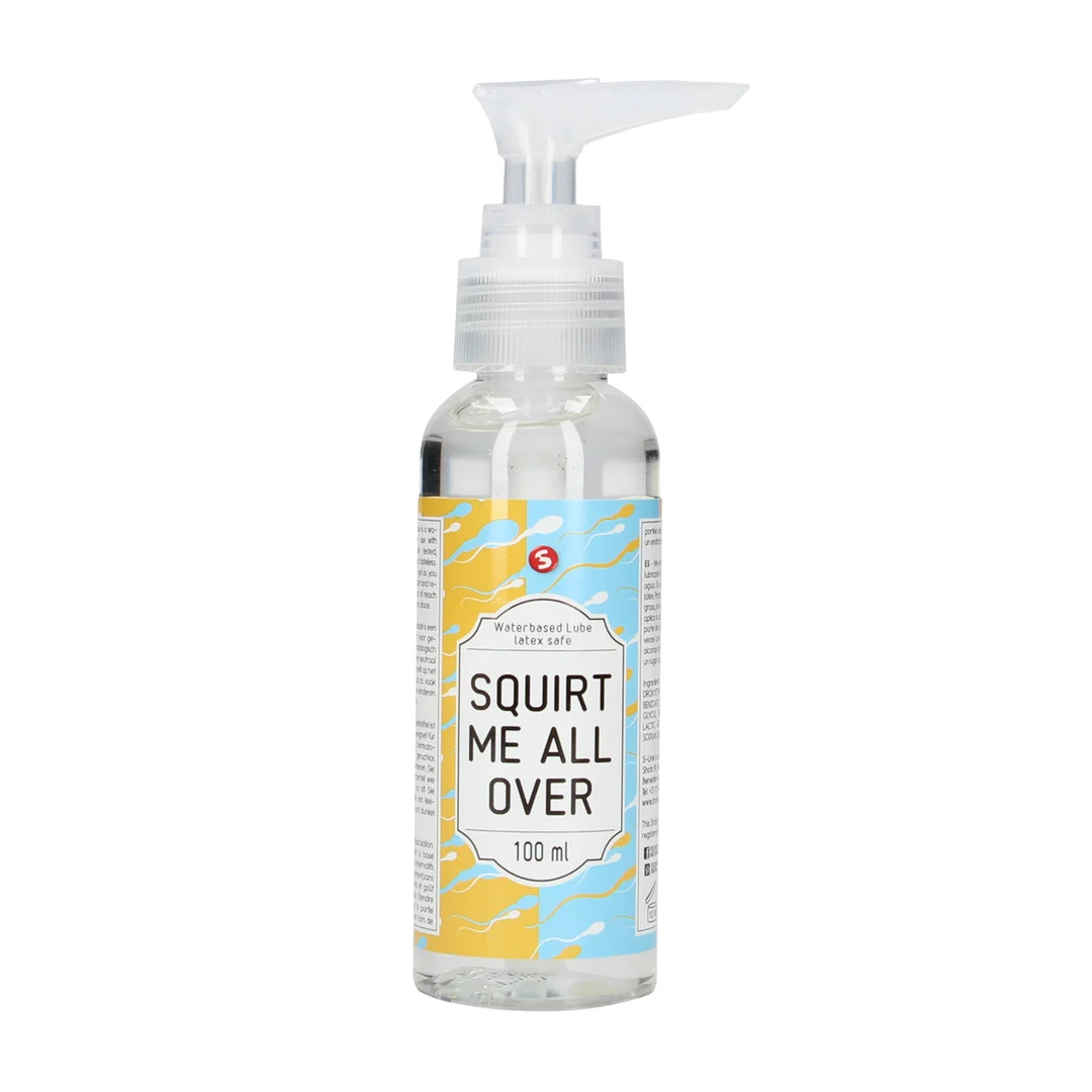 Lubricante S Line Squirt Me All Over a base de agua - Imagen 5