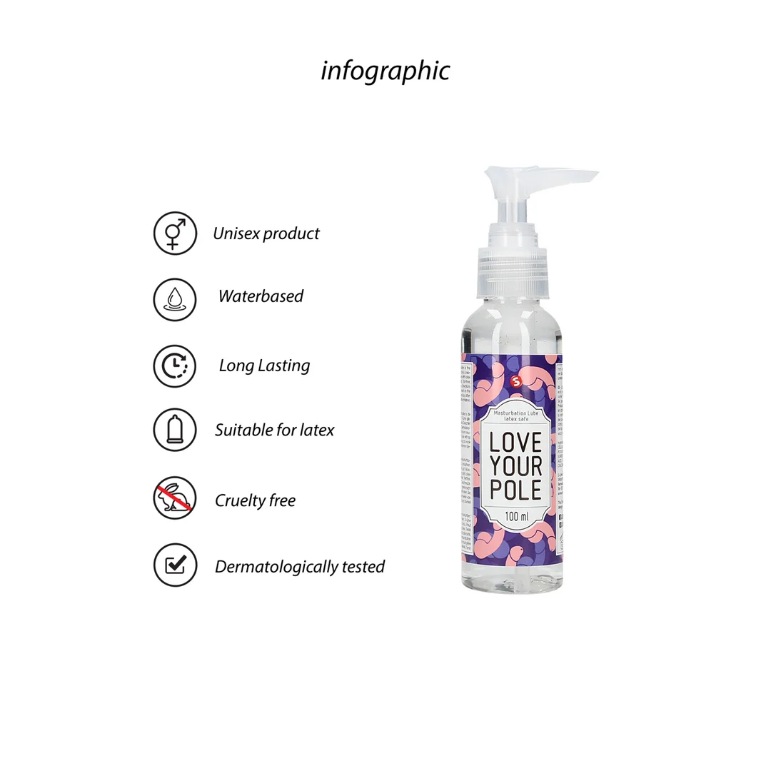 Lubricante con base de agua Love Your Pole - Imagen 1