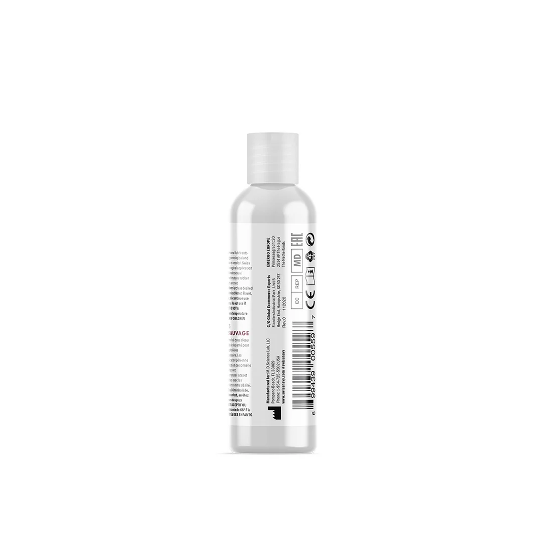 Lubricante con sabor 4 in 1 Playful Flavors, comestible y estimulante del calor, maracuyá, 29,5 ml, Swiss Navy - Imagen 1