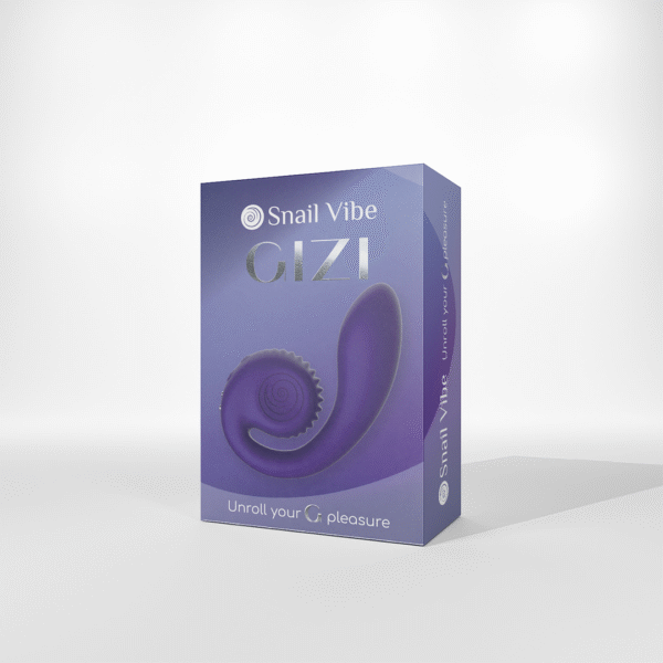 Vibrador de punto G Snail Vibe Gizi morado