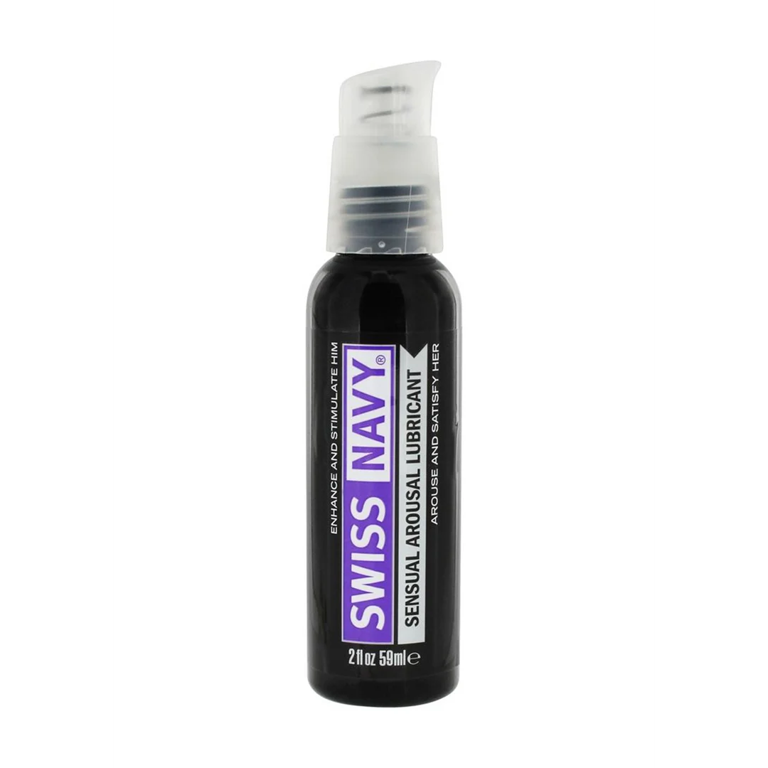 Lubricante estimulante Sensual Arousal Lubricant for Couples, 29,5 ml, Swiss Navy - Imagen 3