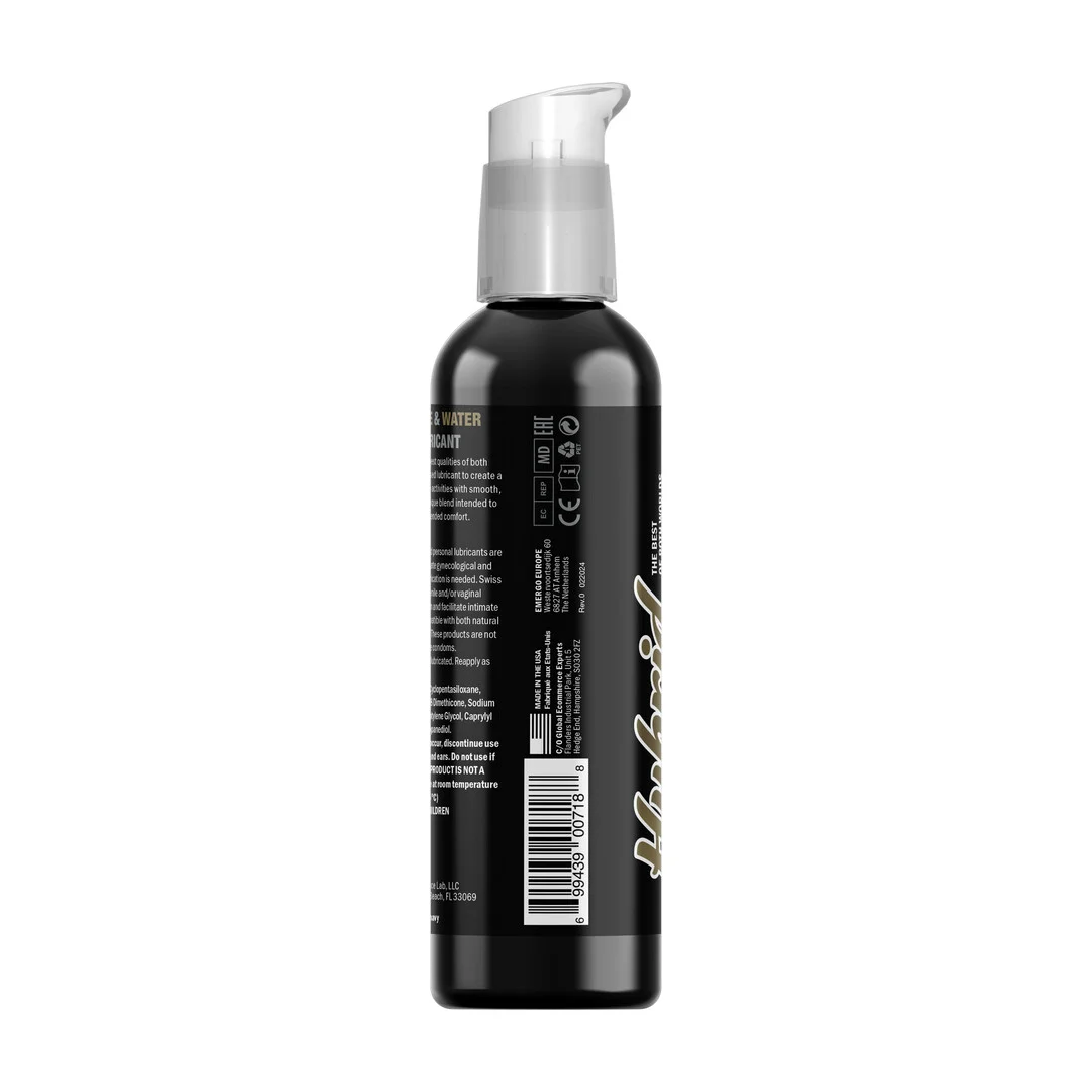 Lubricante neutro híbrido con base de silicona y agua, sin perfume ni sabor, 29,5 ml, Swiss Navy - Imagen 6