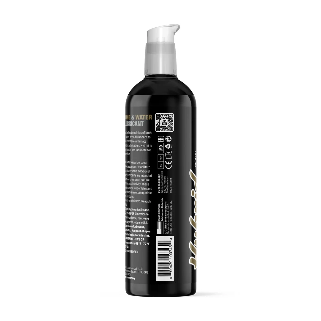 Lubricante neutro híbrido con base de silicona y agua, sin perfume ni sabor, 29,5 ml, Swiss Navy - Imagen 12