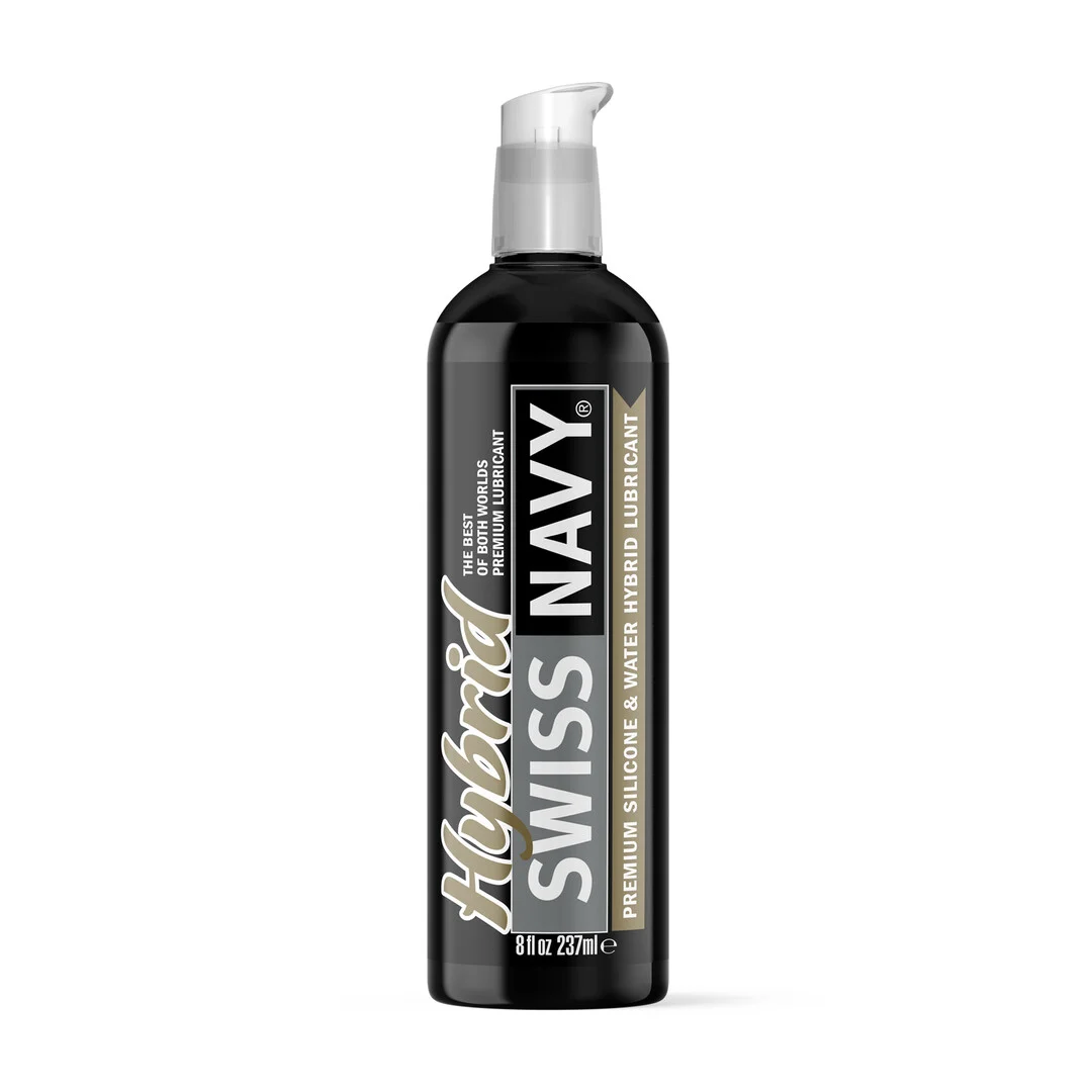 Lubricante neutro híbrido con base de silicona y agua, sin perfume ni sabor, 29,5 ml, Swiss Navy - Imagen 13