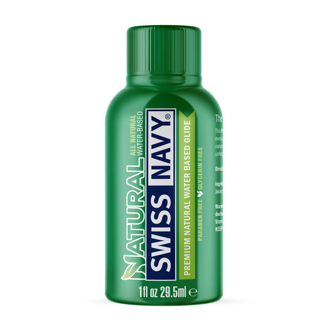 Lubricante con base de agua, hipoalergénico, probado dermatológicamente, sin parabenos ni glicerina, sin perfume ni sabor, 29,5 ml, Swiss Navy - Imagen 3
