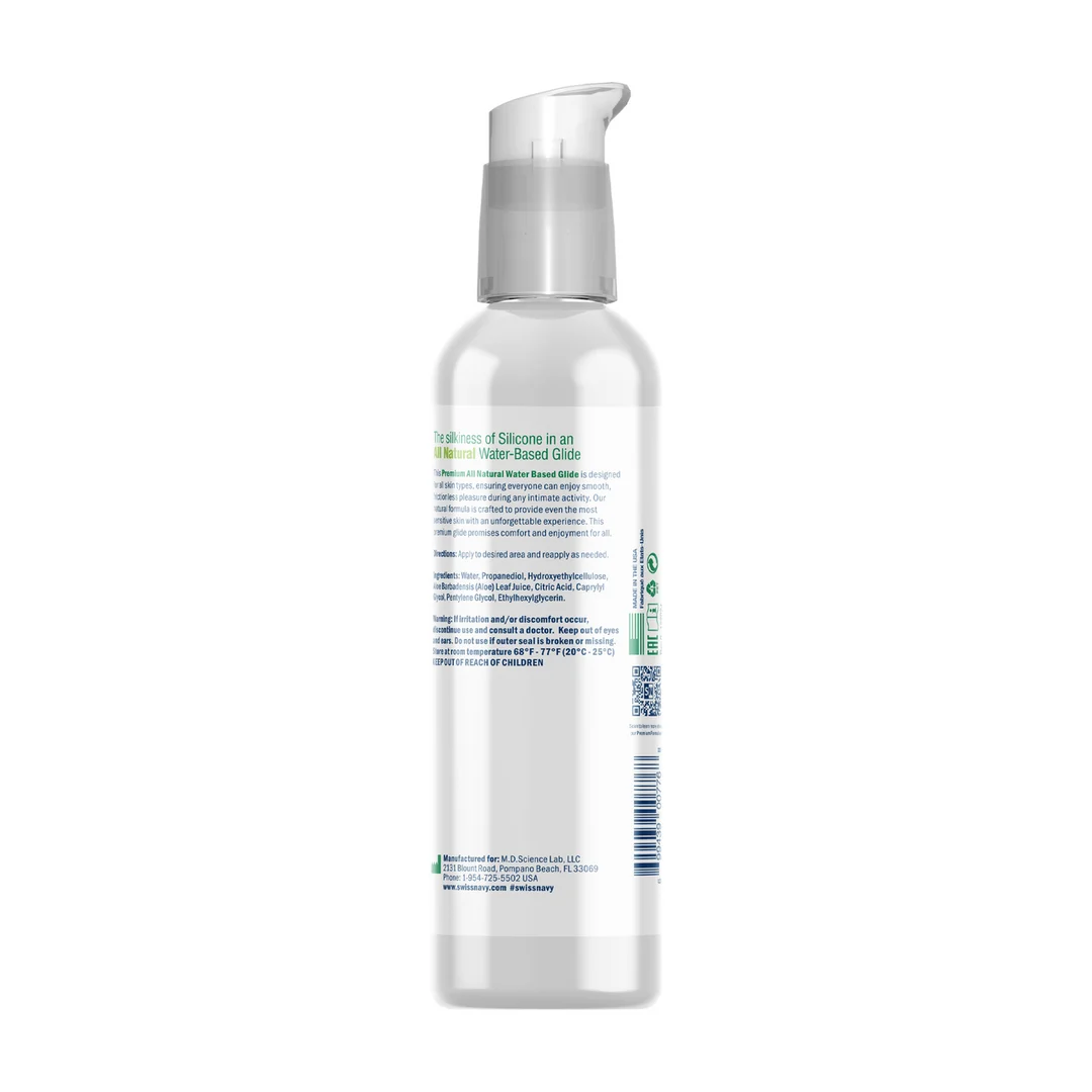 Lubricante con base de agua, hipoalergénico, probado dermatológicamente, sin parabenos ni glicerina, sin perfume ni sabor, 29,5 ml, Swiss Navy - Imagen 7
