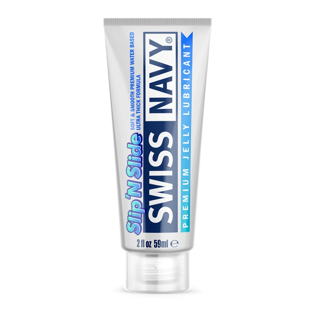Lubricante de base acuosa, gelatina extragruesa que permanece donde la aplicas, sin perfume y sin sabor, 59 ml, Swiss Navy - Imagen 2