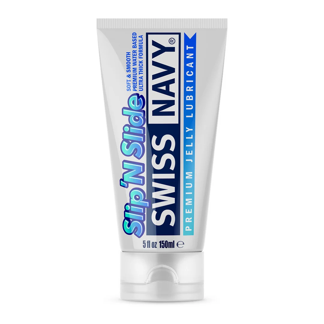 Lubricante de base acuosa, gelatina extragruesa que permanece donde la aplicas, sin perfume y sin sabor, 59 ml, Swiss Navy - Imagen 4