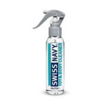 Limpiador de juguetes y cuerpo, spray limpiador para juguetes y piel, compatible con lubricante de silicona, Swiss Navy, 177 ml / 6 fl oz, PROBADOR - Imagen 3