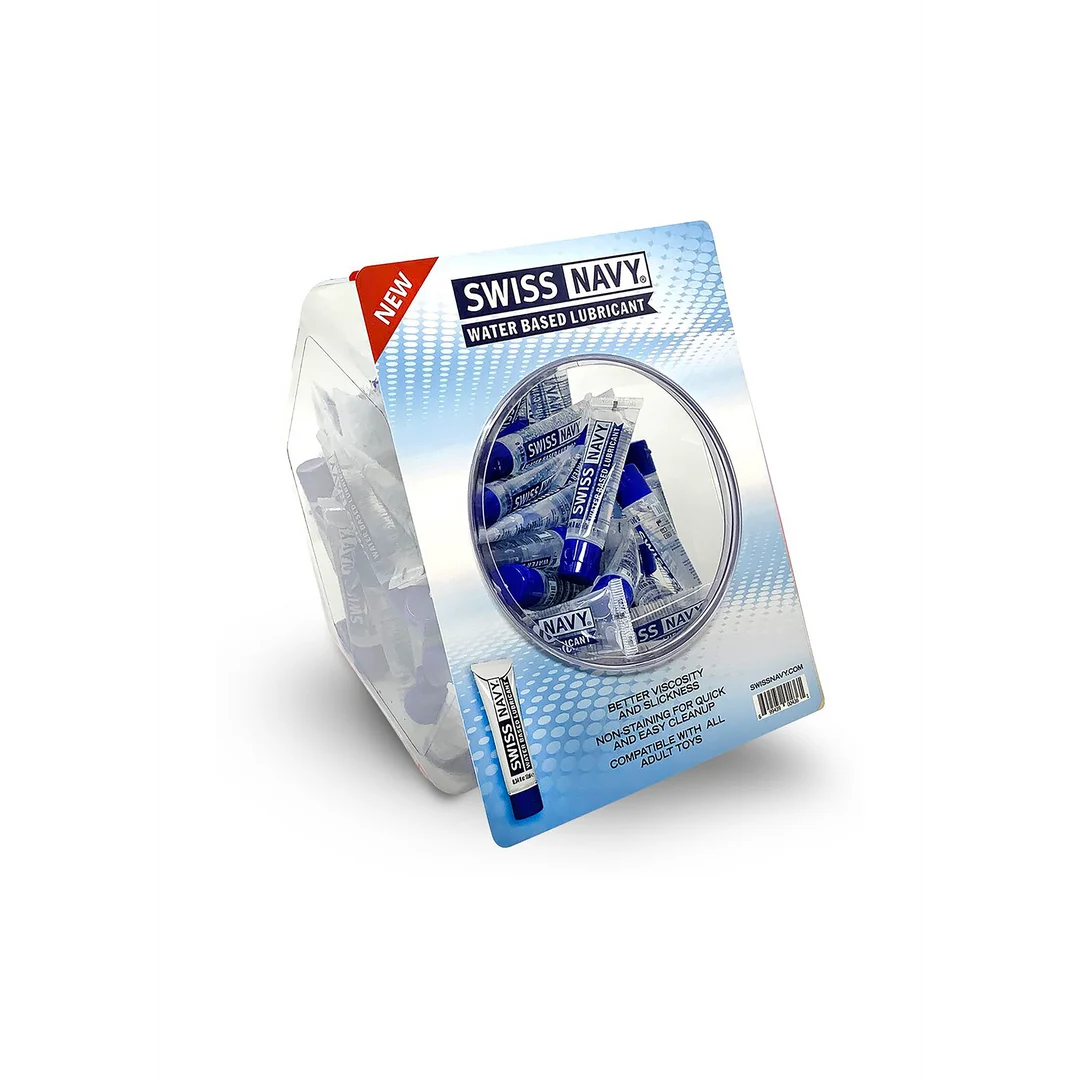 Lubricante de base acuosa | Gel lubricante prémium en botella hermética ideal para viajar, sin perfume ni sabor, 59 ml, Swiss Navy - Imagen 6