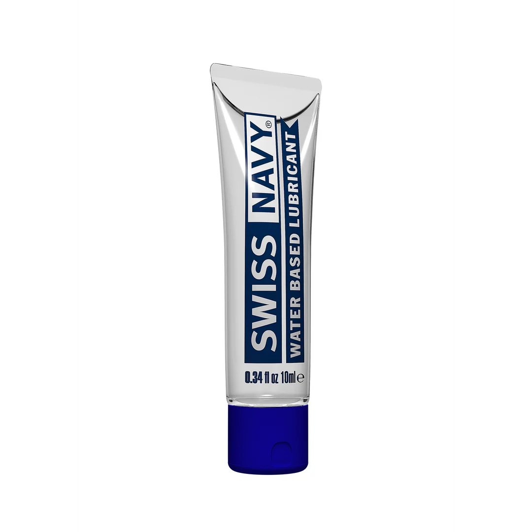 Lubricante de base acuosa | Gel lubricante prémium en botella hermética ideal para viajar, sin perfume ni sabor, 59 ml, Swiss Navy - Imagen 4