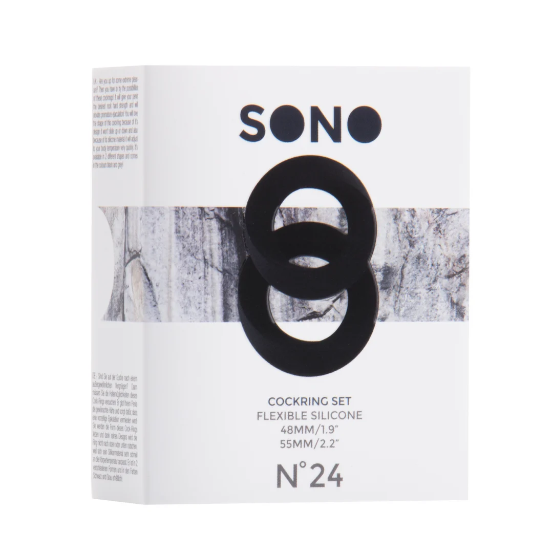 Set de anillos para pene Sono by Shots No.24 - Imagen 1