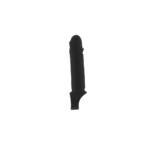 Funda para el pene con correa para los testículos: extensor elástico - Imagen 2