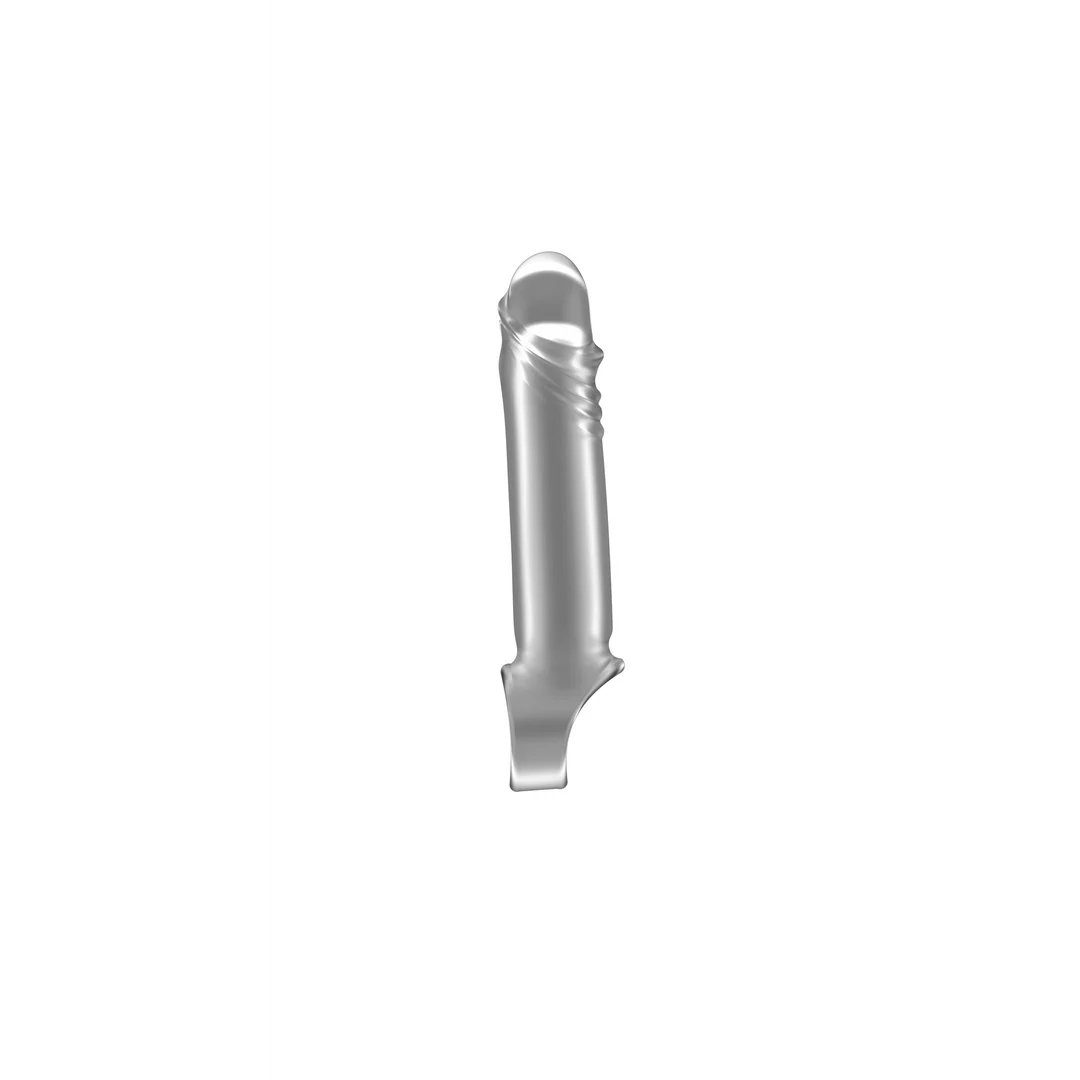 Funda para el pene con correa para los testículos: extensor elástico - Imagen 5