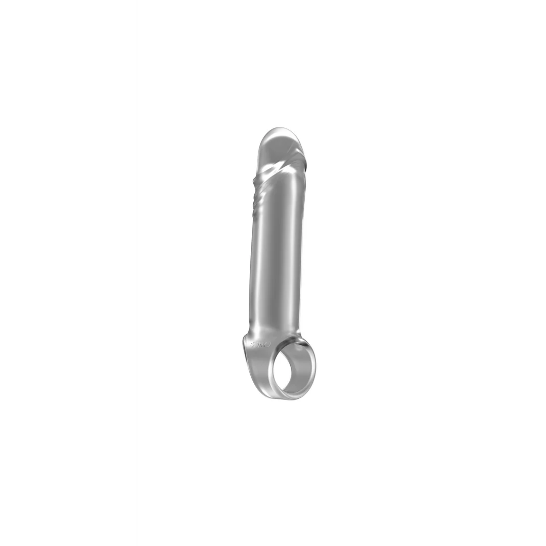 Funda para el pene con correa para los testículos: extensor elástico - Imagen 6