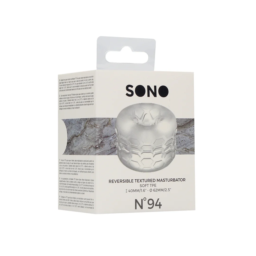 Masturbador con anillo vibrador Sono by Shots No.94 - Imagen 1