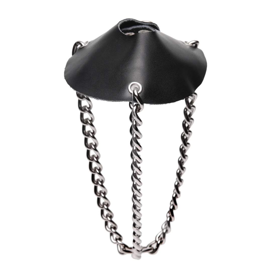 Estirador de testículos con cadenas para pesas: Parachute Ball Stretcher - Imagen 2