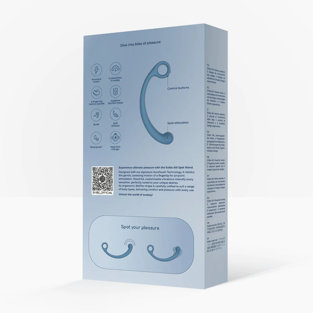 Snail Vibe AXI Spot Wand Blue Lagoon - Imagen 2