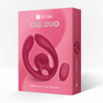Estimulador dual para parejas GIZI Duo Bordeaux