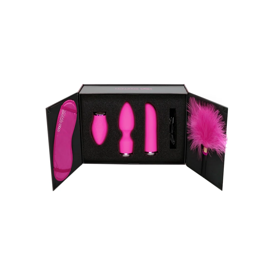 Vibrador Switch by Shots Pleasure Kit #4 con accesorios intercambiables - Imagen 3