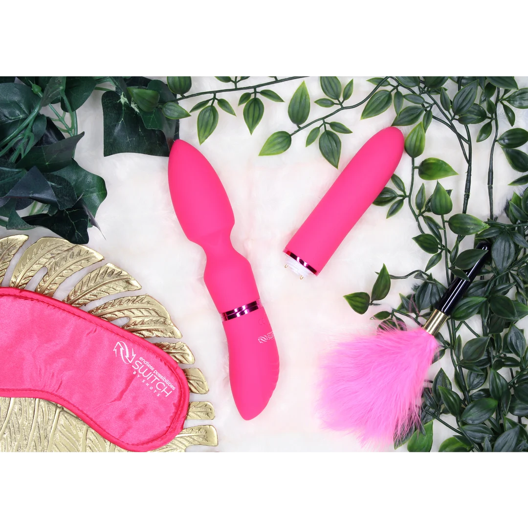 Vibrador Switch by Shots Pleasure Kit #4 con accesorios intercambiables - Imagen 6