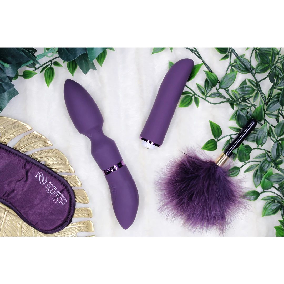 Vibrador Switch by Shots Pleasure Kit #4 con accesorios intercambiables - Imagen 11
