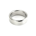 Anillo para el pene sin vibración de acero pesado – 0,8 x 2 / 20 x 50 mm - Imagen 3