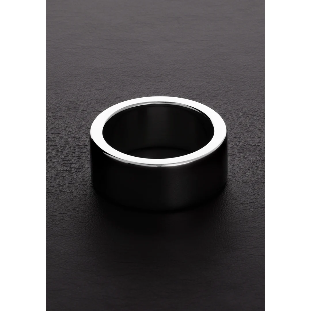 Anillo para el pene sin vibración de acero pesado – 0,8 x 2 / 20 x 50 mm - Imagen 6
