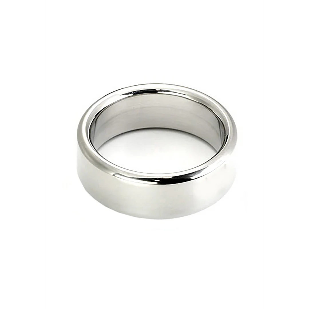 Anillo para el pene sin vibración de acero pesado – 0,8 x 2 / 20 x 50 mm - Imagen 7