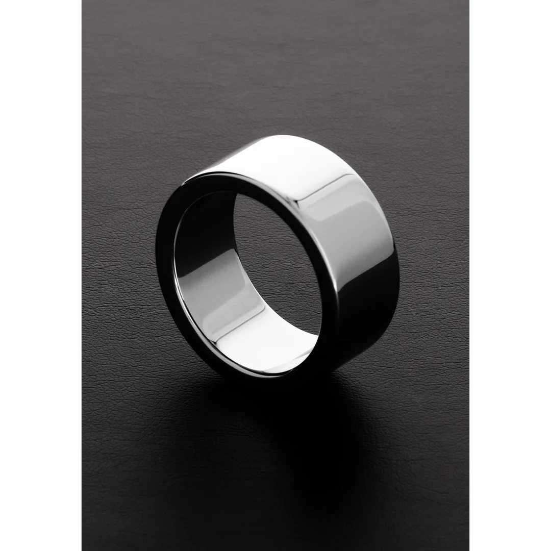 Anillo para el pene sin vibración de acero pesado – 0,8 x 2 / 20 x 50 mm - Imagen 8