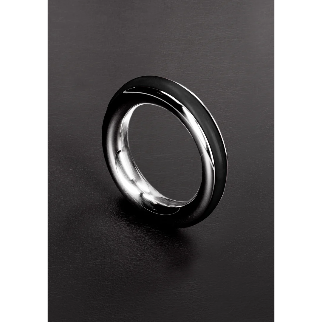 Anillo para el pene sin vibración con interior de silicona, 1,6 / 40 mm - Imagen 3
