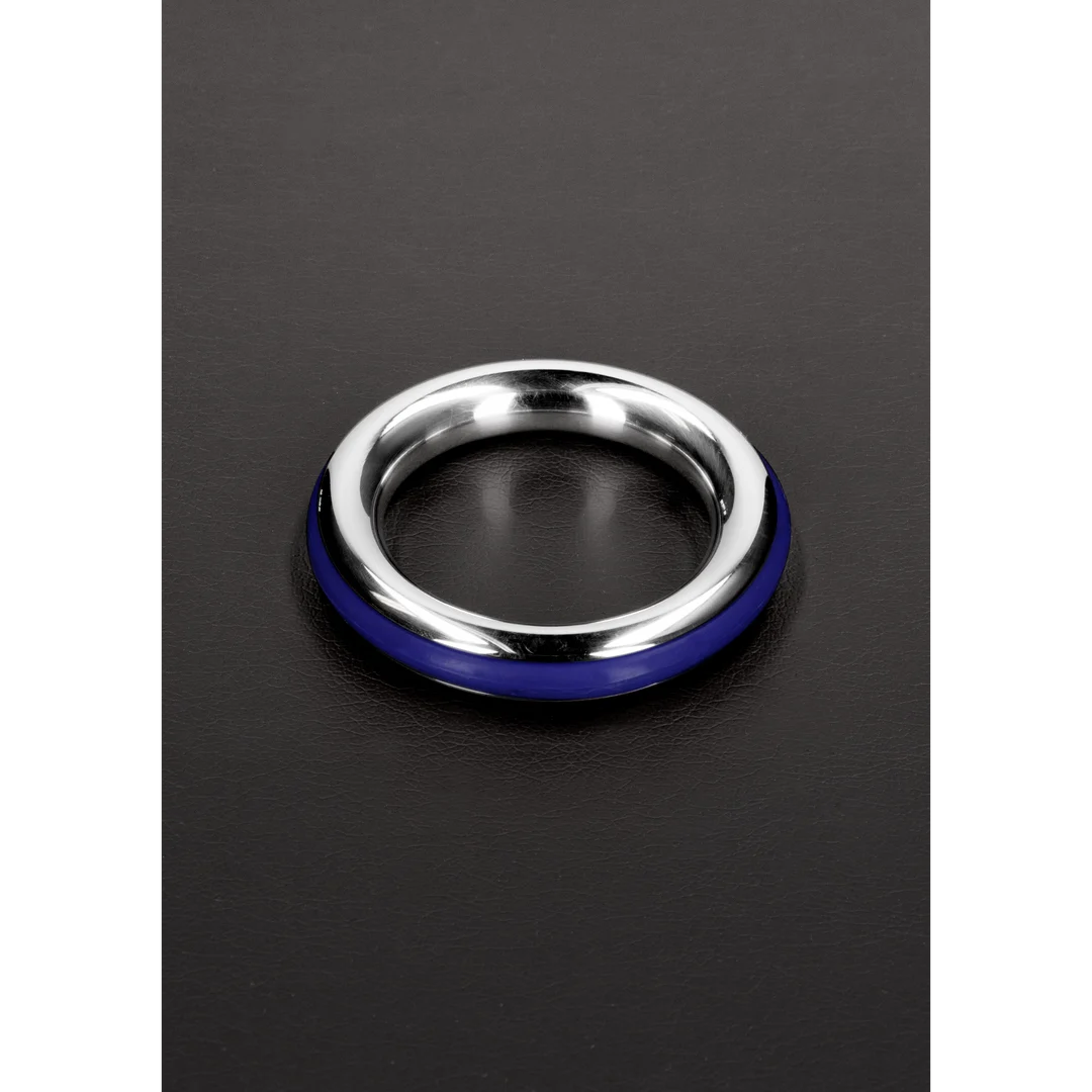 Anillo para el pene sin vibración con interior de silicona, 1,6 / 40 mm - Imagen 5