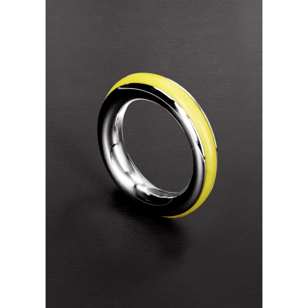 Anillo para el pene sin vibración con interior de silicona, 1,6 / 40 mm - Imagen 11