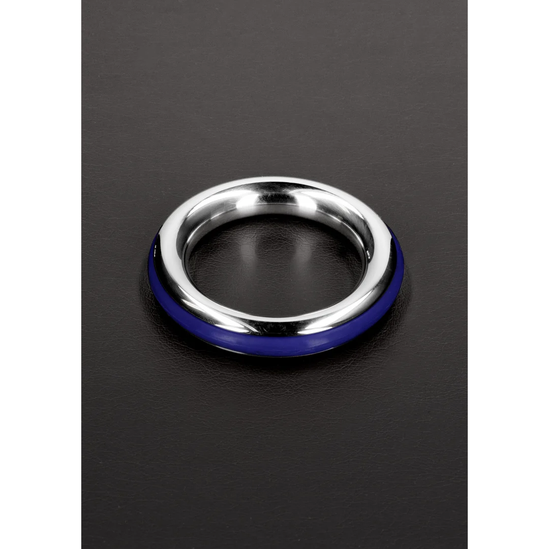 Anillo para el pene sin vibración con interior de silicona, 1,6 / 40 mm - Imagen 16