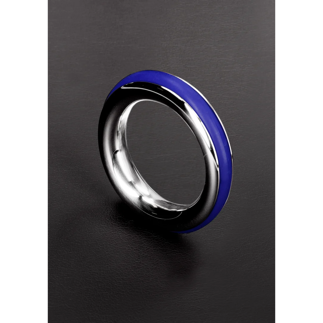 Anillo para el pene sin vibración con interior de silicona, 1,6 / 40 mm - Imagen 17