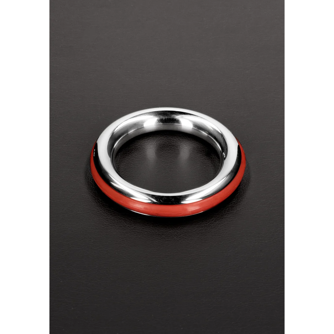 Anillo para el pene sin vibración con interior de silicona, 1,6 / 40 mm - Imagen 19