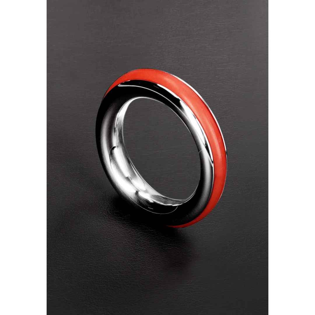 Anillo para el pene sin vibración con interior de silicona, 1,6 / 40 mm - Imagen 20