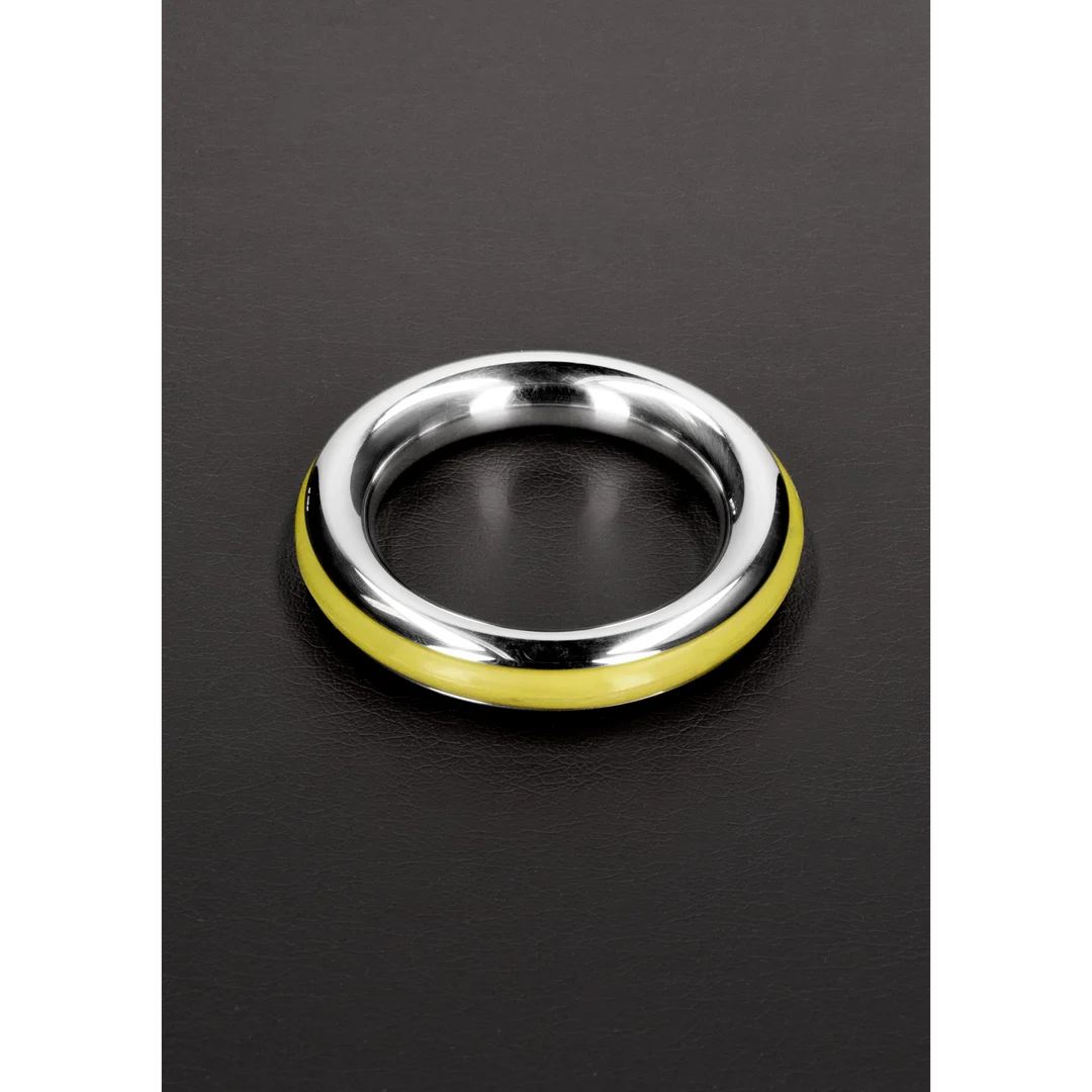 Anillo para el pene sin vibración con interior de silicona, 1,6 / 40 mm - Imagen 22