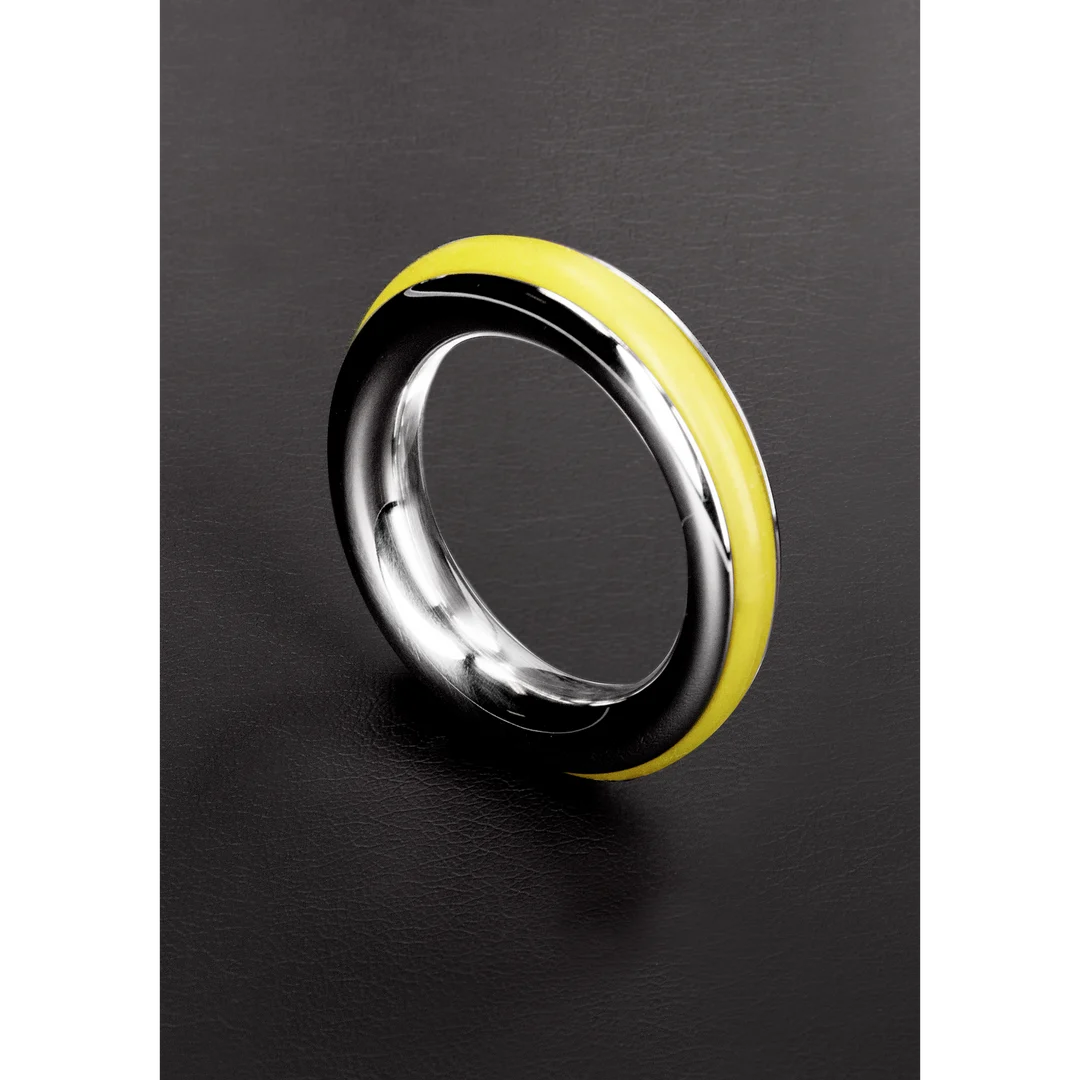 Anillo para el pene sin vibración con interior de silicona, 1,6 / 40 mm - Imagen 23
