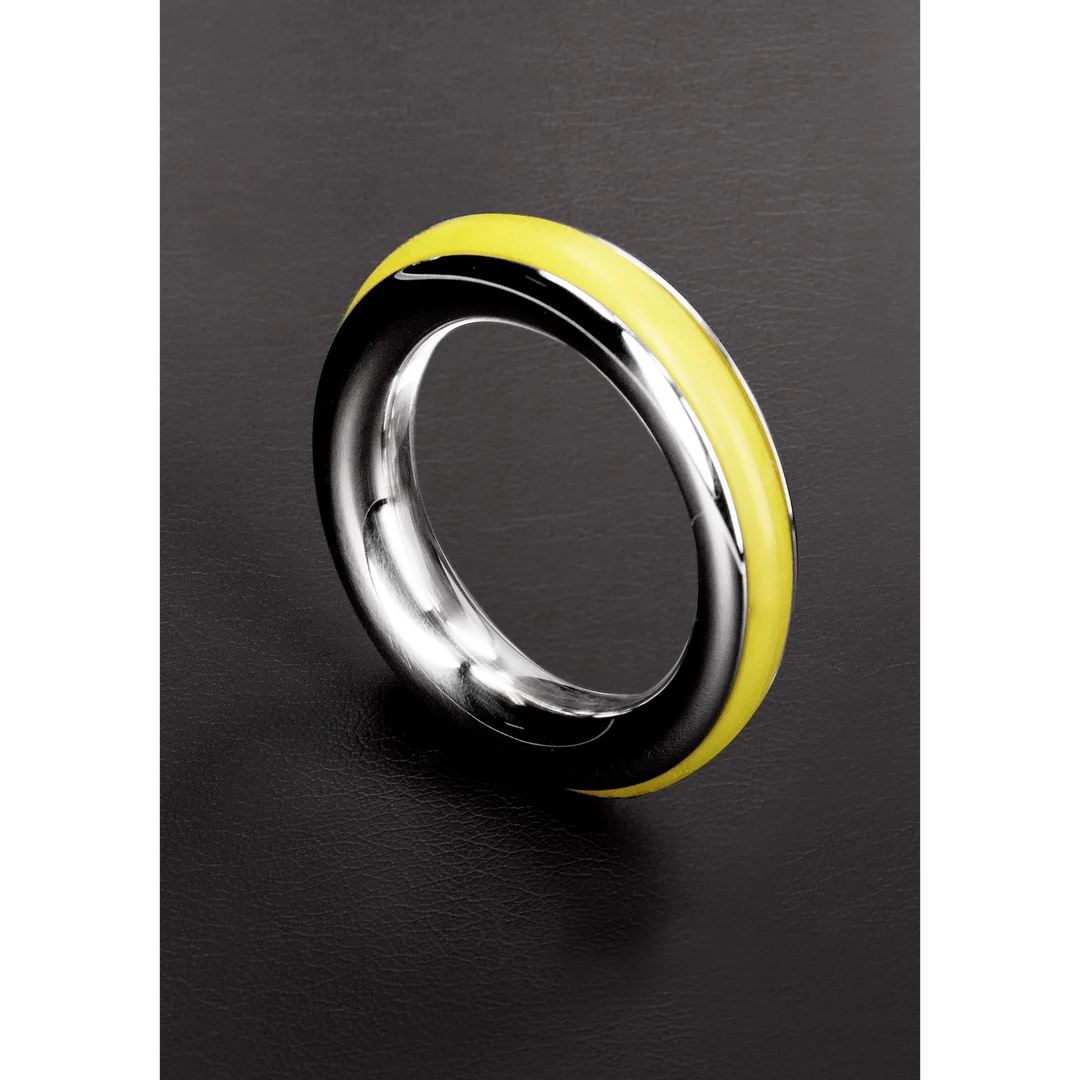 Anillo para el pene sin vibración con interior de silicona, 1,6 / 40 mm - Imagen 35