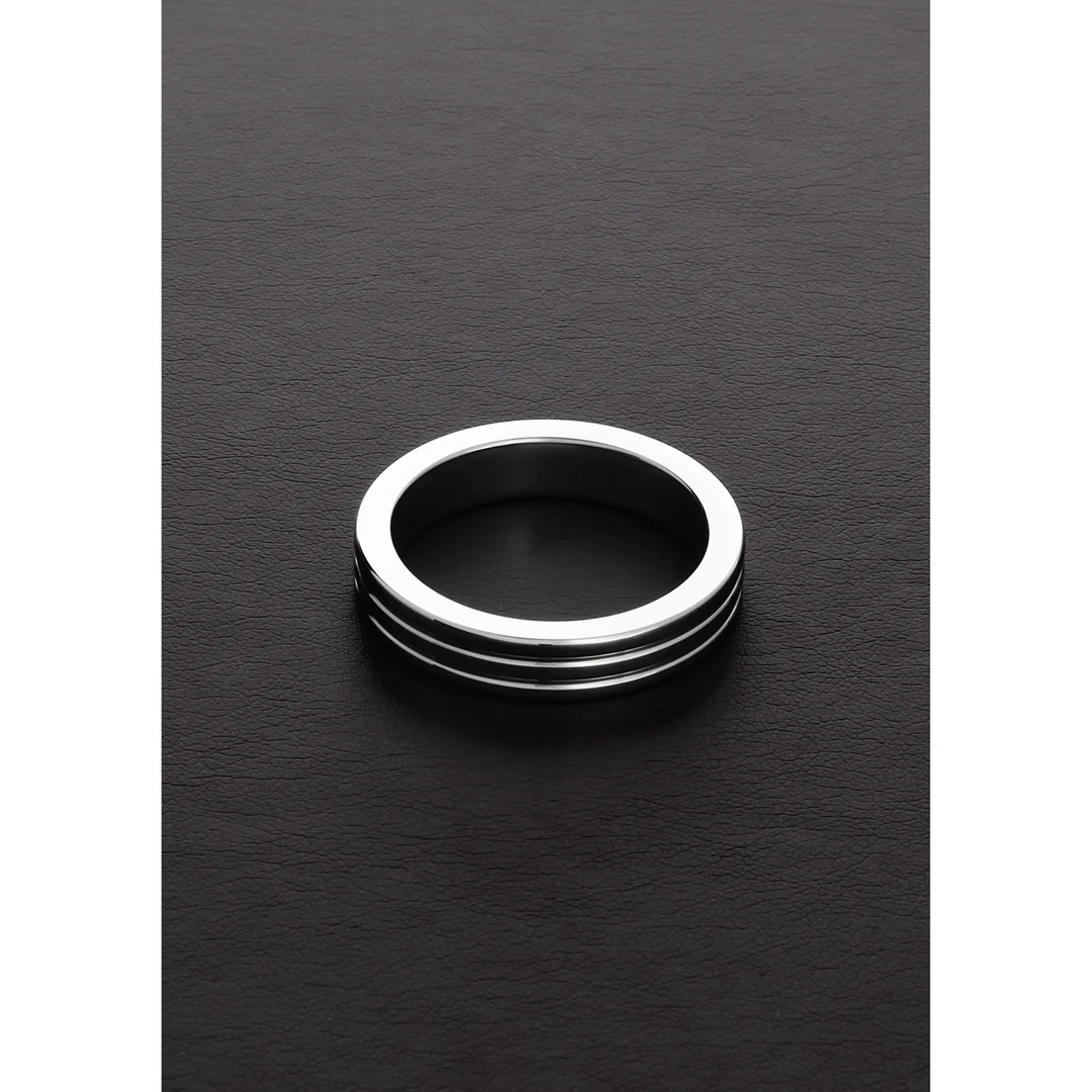 Anillo para el pene sin vibración con diseño acanalado, Ribbed C-Ring - Imagen 2