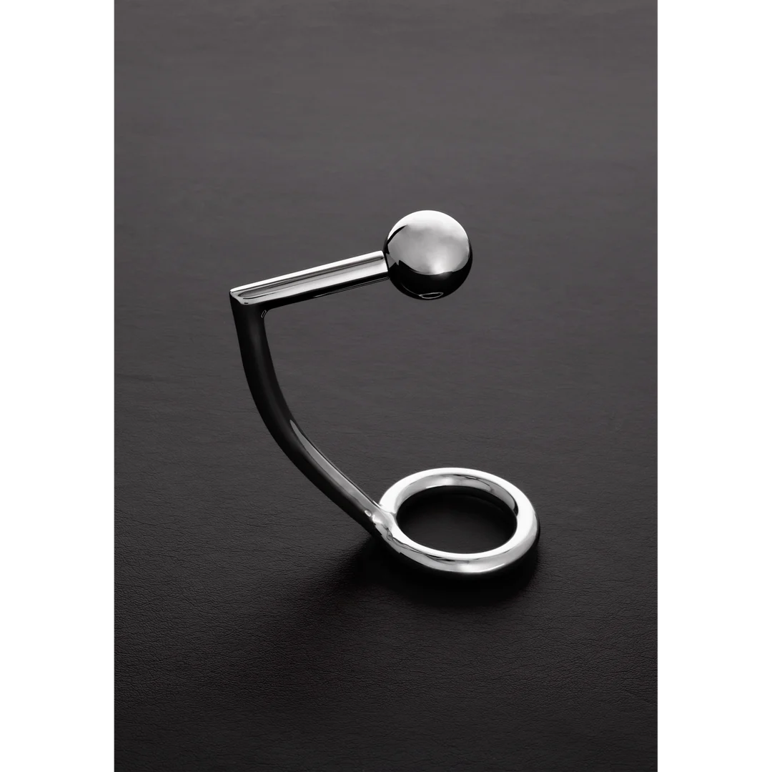 Anillo para el pene sin vibración con bola extraíble – Intruder - Imagen 2