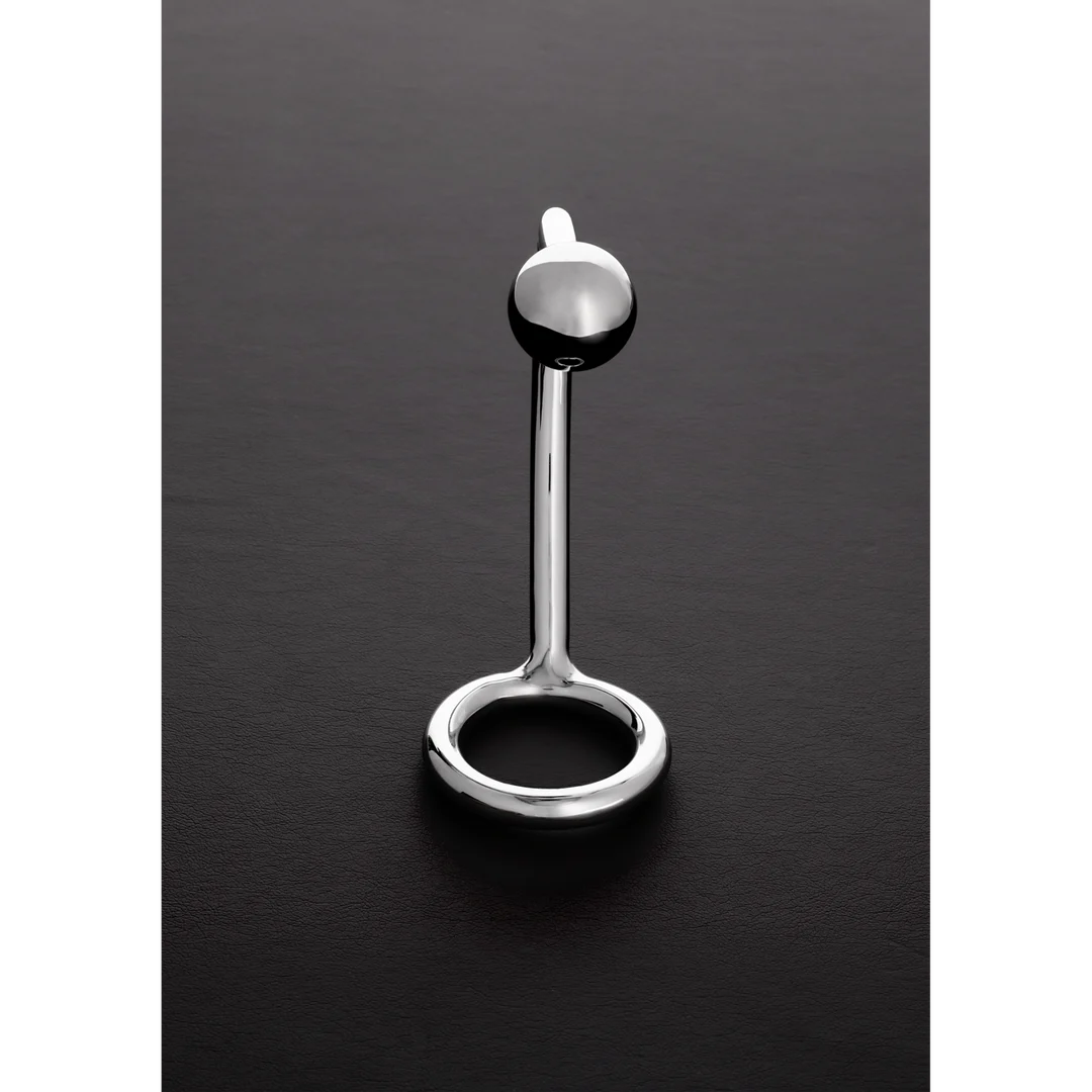 Anillo para el pene sin vibración con bola extraíble – Intruder - Imagen 7